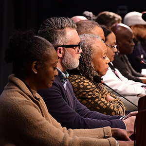 panelists at the forum