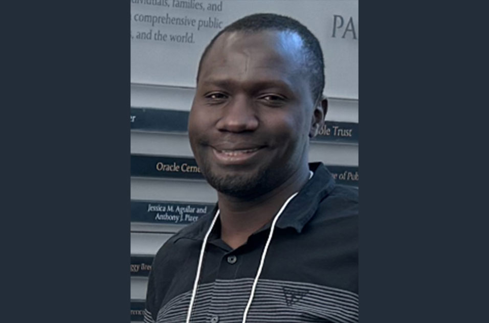 Yáu Adamu, of the University of Iowa SRP Center